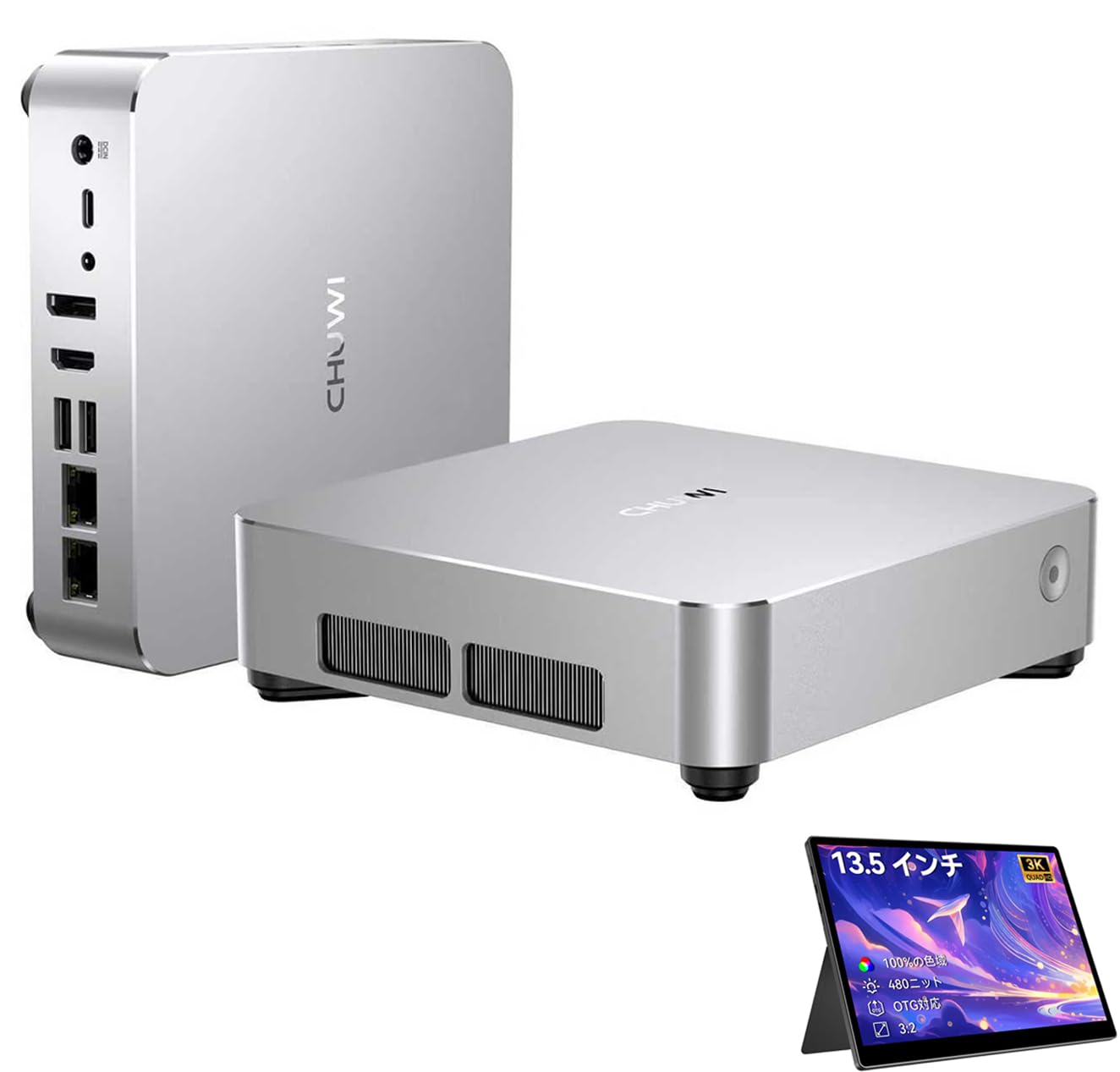 CHUWI ミニPC ホワイト 本体 Amazon.co.jp: CHUWIミニPC AuBox AMD Ryzen 7 8745HS+モバイル